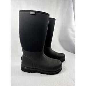 Bogs Men's Rancher Winter Snow Boot, Black, US 10